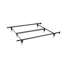 Twin Bed Frame, 1, 200 lb. Weight Capacity, 71" L x 39" W x 7.25" H