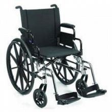 Traveler HD Wheelchair, 20" x 18", Detachable Desk Arm, Elevating Leg Rest