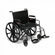 Traveler HD Wheelchair, 20" x 18", Detachable Full Arm, Elevating Leg Rest