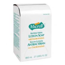 Antibacterial Lotion Soap Refill, Light Scent, Liquid, 800 mL