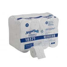 Angel Soft Compact 2-Ply Bathroom Tissue, 750 Sheets / Roll