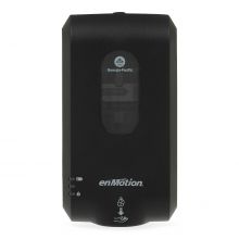 enMotion Automated Touchless Soap and Sanitizer Dispenser, Black