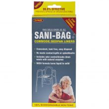  Sani Bag-Plus by Cleanwaste Commode Liners-10 Pack (H645S1)