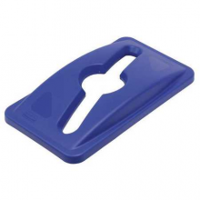 All-Purpose Recycling Top, Poly, Blue