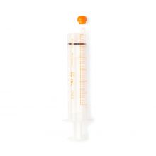 NeoConnect Enteral Syringe with ENFit Connector, Sterile, Orange, 60 mL