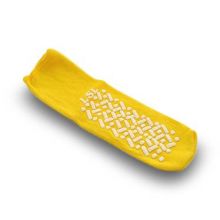 At-Risk Double-Tread Slippers, Yellow, Size S
