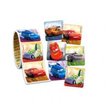 Disney Cars Value Stickers, 1-5/8", 100/Roll