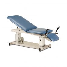 3-Section Multi-Use Power Ultrasound Table with Stirrups, 76" x 34", 600 lb. Capacity