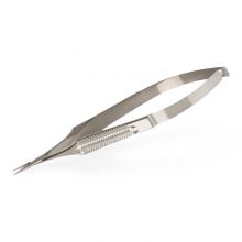 Castroviejo Needle Holder with Straight Smooth Jaw, Extra-Delicate, 8.5" (21.6 cm)