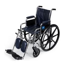 Excel Wheelchair, MDS806300, Navy Upholstery