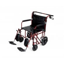 22"W Freedom Plus Lightweight Bariatric Transport Chair