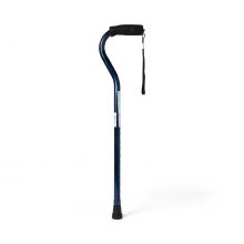 Aluminum Fashion Cane with Offset Handle, Blue Ice, MDS86420BH