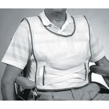 Slipover Patient Safety Vest Restraint, Cotton, Size M