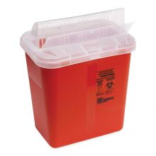 CONTAINER, SHARPS, MAILBOX LID, 8QT, 10.5"