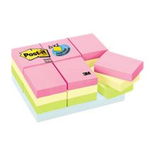 Post-it Marseille Collection 1.5" x 2" 24-Sheet Adhesive Notes