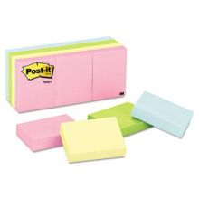 Post-it Marseille Colored 1.5" x 2" 100-Sheet Adhesive Notes