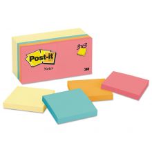 Post-it Neon and Canary Yellow 3" x 3" Adhesive Notes