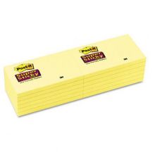 Post-it Canary Yellow 3" x 5" 90-Sheet Notes with Plant-Based Adhesive