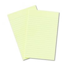 Post-it Canary Yellow 5" x 8" Ruled 50-Sheet Adhesive Notes