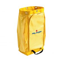 Bag with Zip, Yellow, 32 gal.