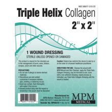 Triple Helix Collagen Wound Dressing, Square, 7" x 7"