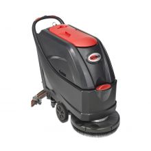 Traction-Drive Scrubber, 25-Amp Shelf Charger, 16 gal., 20"