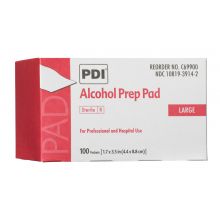 Alcohol Prep Pad, Sterile, Size L