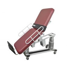 Vascular Table with Fowler, Electric, 4 Motion, Multifunctional Hand Control, 30" Width, 550 lb. Capacity, Stone
