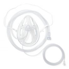 OxyMask EtCO2 Adult Plus Oxygen Mask with 7' Universal Oxygen Tubing and 8' Gas Sampling Line with Male Connector