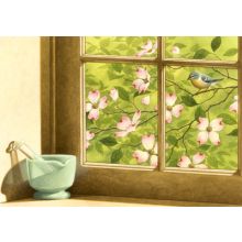 Spring Dogwood Window Print