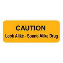 Caution Look-Alike Sound-Like Drug Label