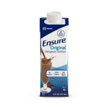 Ensure Original Nutritional Oral Supplement, Chocolate Shake, 8 oz. Carton