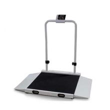 Digital Wheelchair Scale with 2 Ramps and Metal Platform, Weight Capacity of 1, 000 lb. (454 kg)