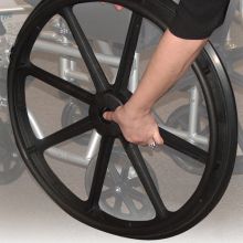 Wheel 24", Black ,Hand Rim for TR18 1/each
