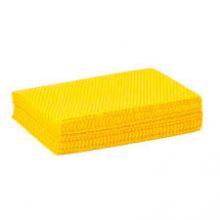 DustWorks Yellow 1/4 Fold Treated Dust Cloth, 12" x 17", 40/Bag, N-DSHQPY
