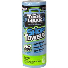 Toolbox Z400 Blue Shop Towel Small Roll, 60 Sheets/Roll, 30 Rolls/Case 54400