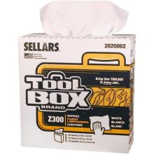 Toolbox Z300 White Interfold, 135 Sheets/Box, 8 Boxes/Case 2020002