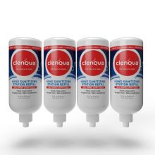 Clenova Alcohol Gel Hand Sanitizer Refills, 32 oz. Bottle, 4/Pack - HSR-5131