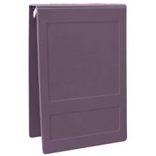 Omnimed 2" Molded Ring Binder, 3-Ring, Top Open, Holds 375 Sheets, Lilac
