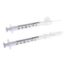 Arterial Blood Gas Syringe with Crickett Tip, 25 Units Heparin, 22G x 1" Needle, 3mL